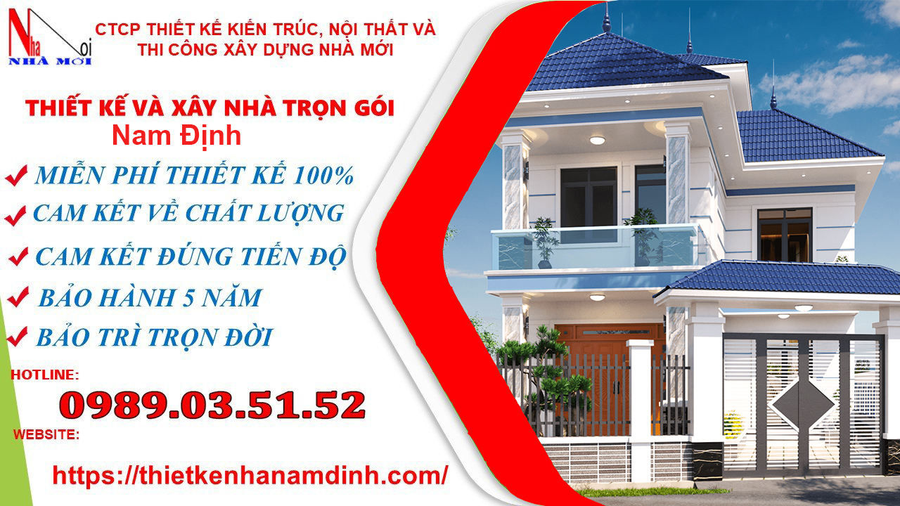 Đơn giá xây nhà trọn gói tại Nam Định