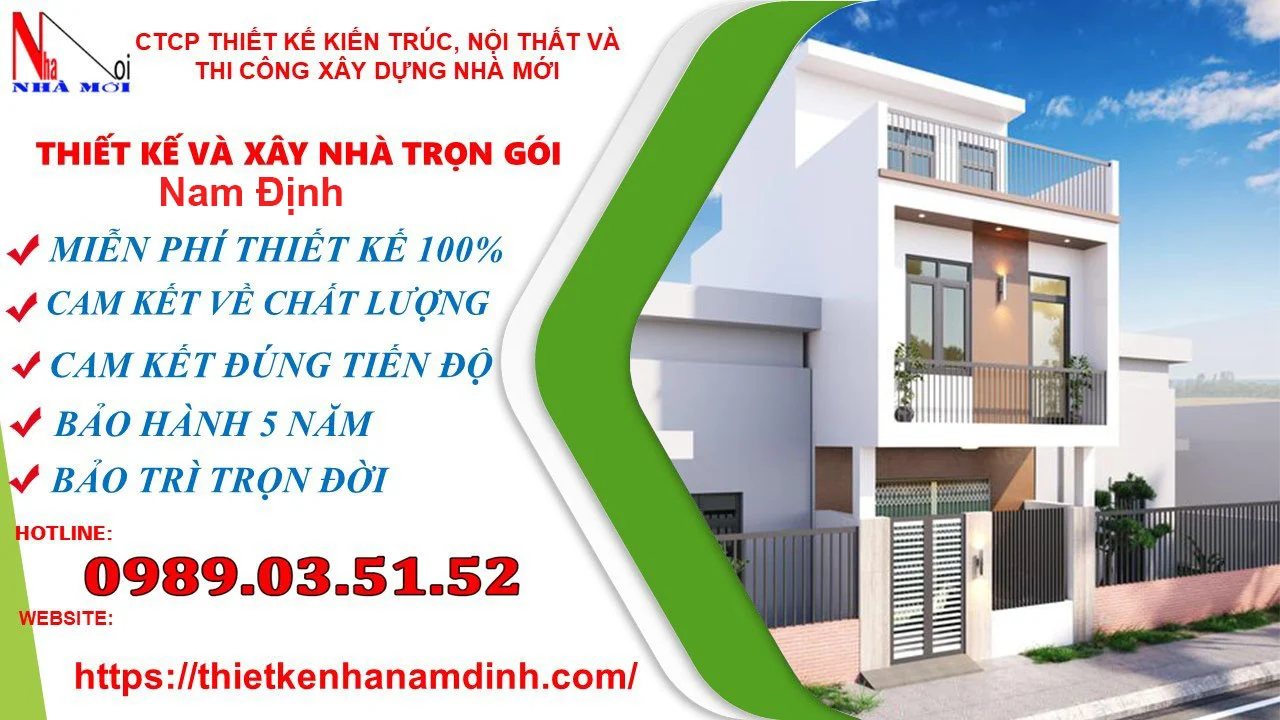 Xây nhà trọn gói tại Nam Định