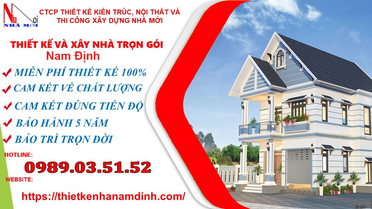 Công ty xây nhà trọn gói tại nam định giá rẻ