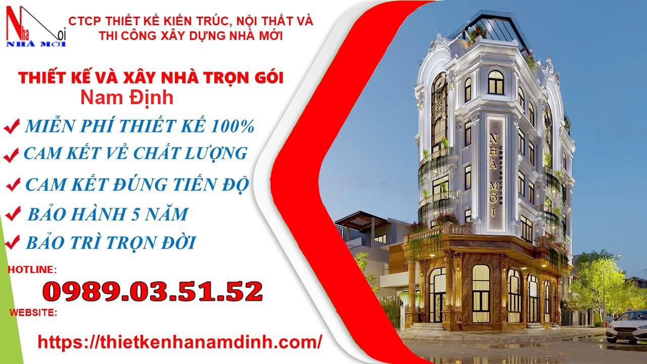 Xây nhà trọn gói tại Nam Định_văn phòng công ty Nhà Mới