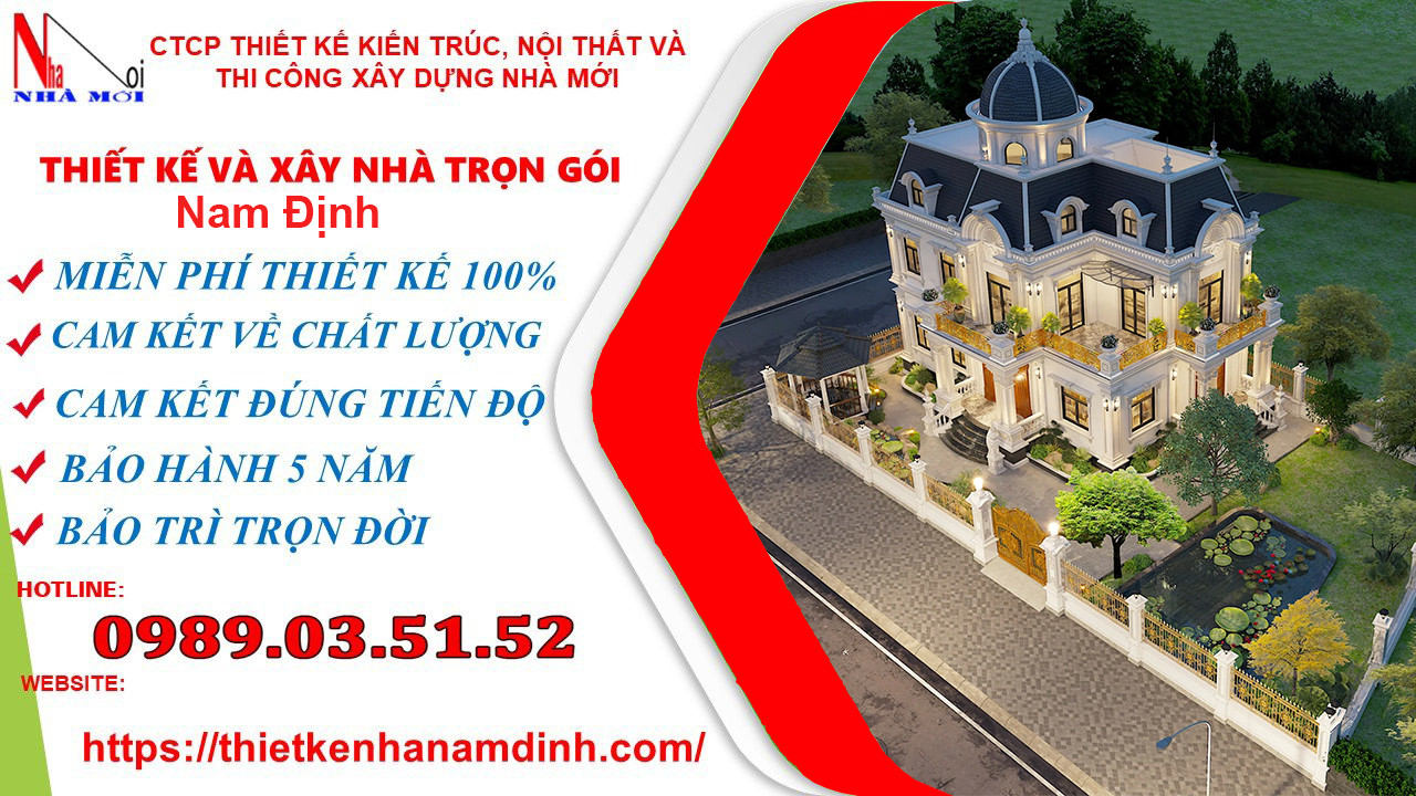 Báo giá xây nhà trọn gói tại Nam Định