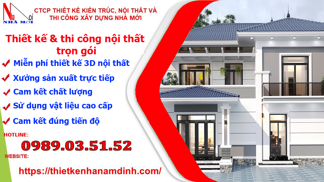 Xây nhà trọn gói tại Bình Minh Nam Định