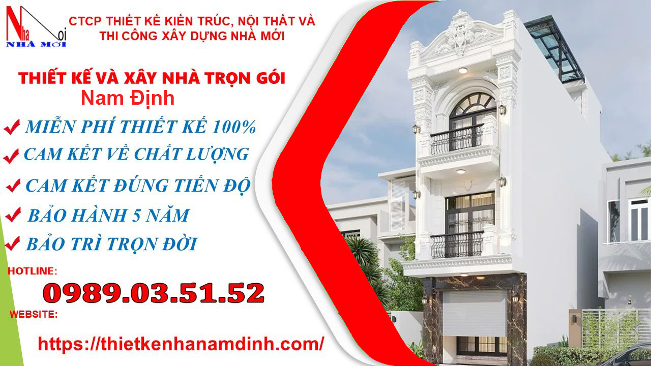 Xây nhà trọn gói tại Nam Định