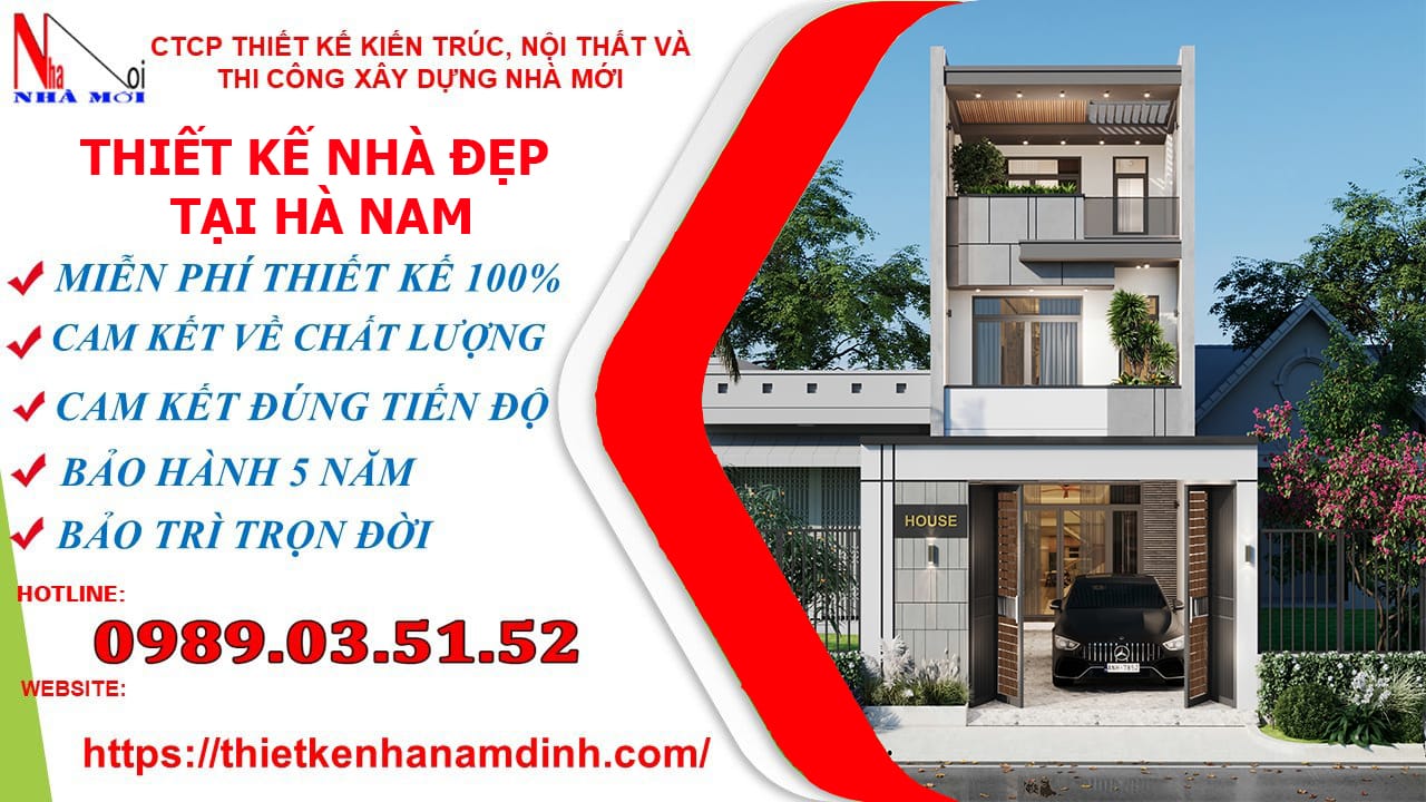 Thiết kế nhà đẹp tại Hà Nam