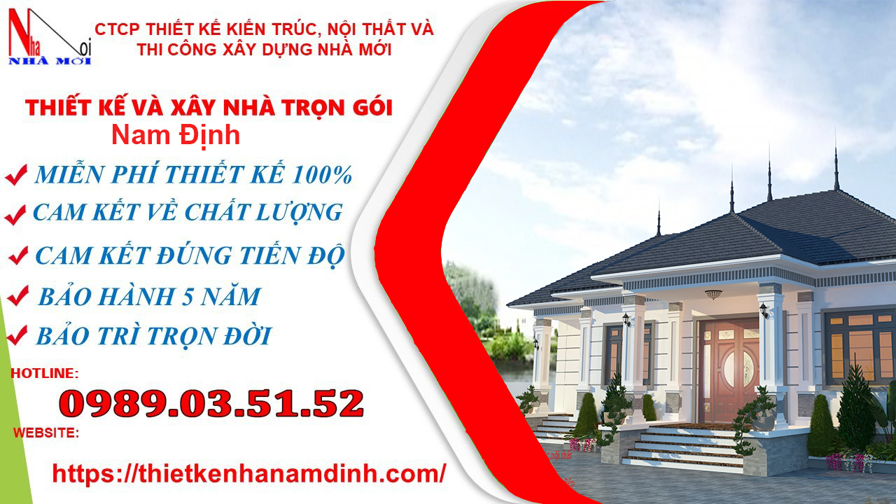 Xây nhà trọn gói tại Nam Định uy tín