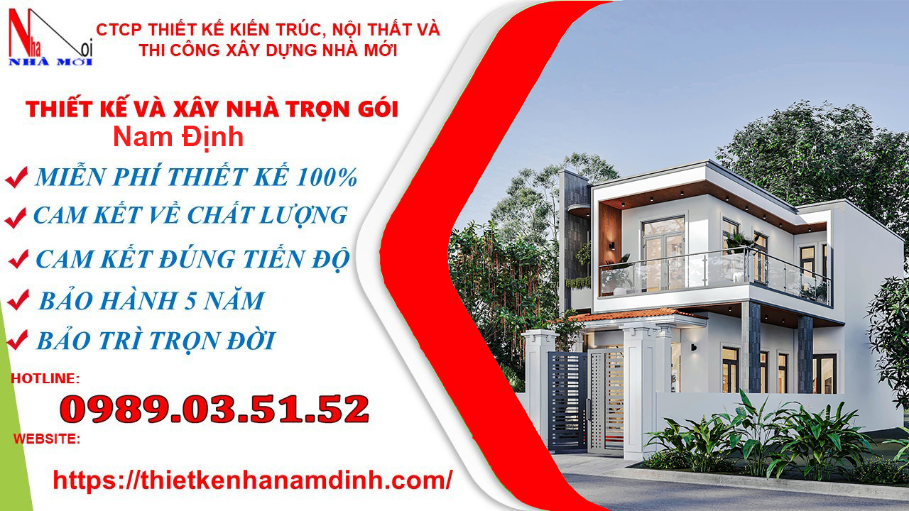 Nhà thầu xây nhà trọn gói tại Nam Định