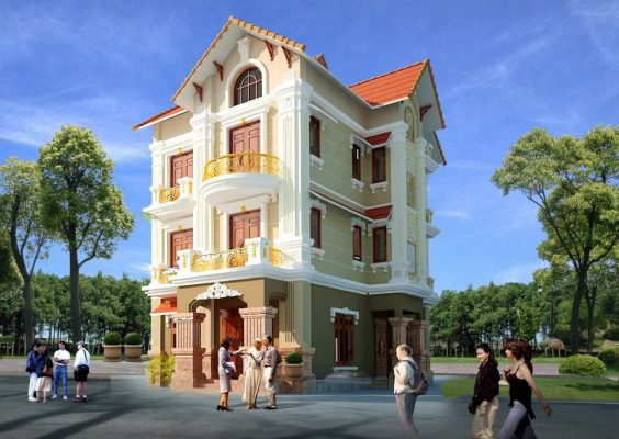 Dịch vụ thiết kế nhà biệt thự ở Nam Định.