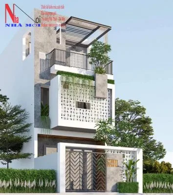 Mẫu nhà ống 3 tầng đẹp tại nam định