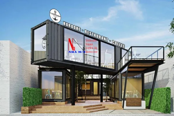 Dịch vụ thiết kế nhà container hiện đại giá rẻ ở Nam Định.