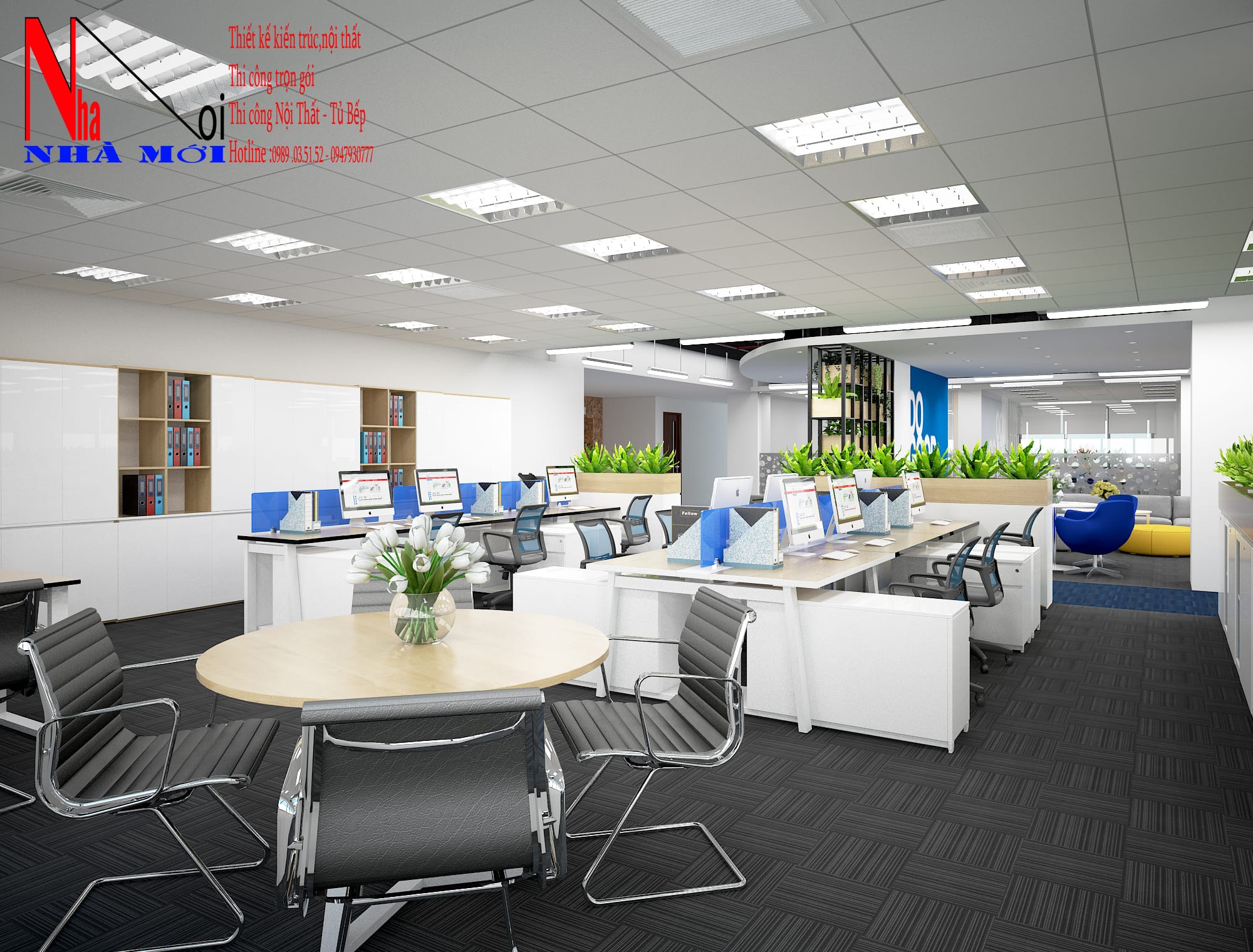 thiết kế văn phòng ở nam định