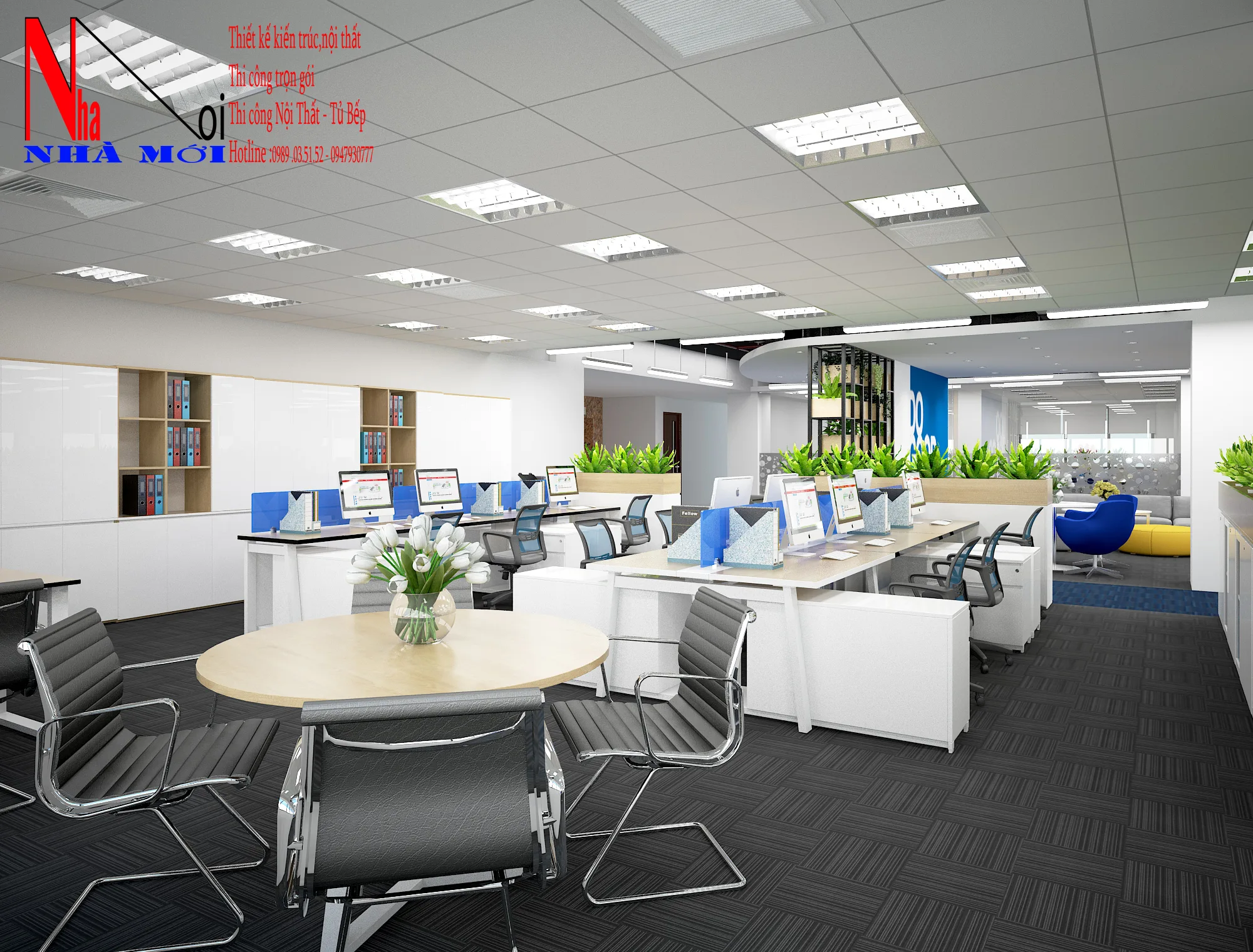 thiết kế văn phòng ở nam định
