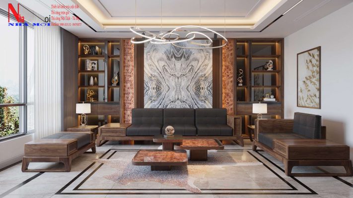 Công ty thiết kế nội thất nhà biệt thự 3 tầng mái thái đẹp chuyên nghiệp, uy tín ở Nam Định.