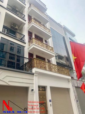 Xây nhà trọn gói tại Nam Định – nhà biệt thự 2 tầng