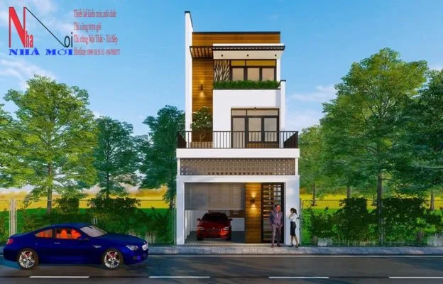 Xây nhà ống 3 tầng trọn gói tại Nam Định