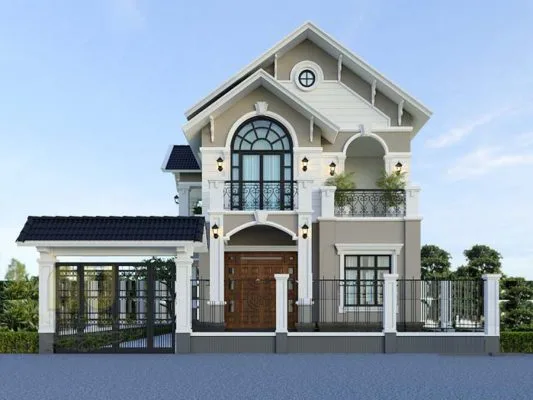 Công ty xây trọn gói biệt thự 2 tầng