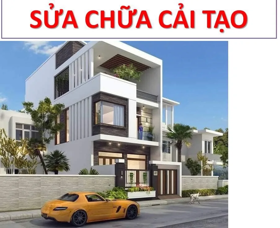Dịch vụ sửa chữa cải tạo xây dựng