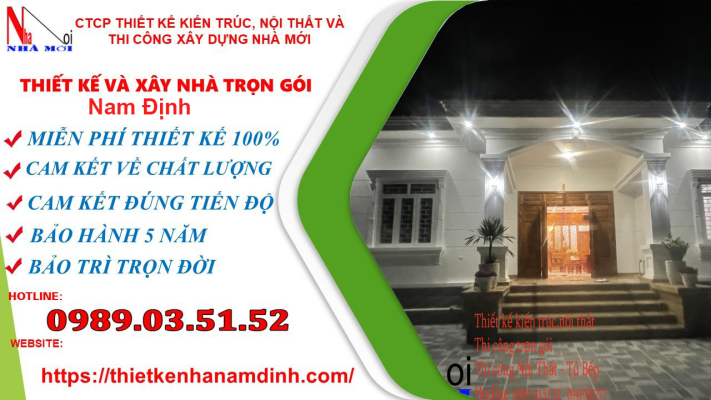 xây nhà trọn gói tại Nam Định giá rẻ