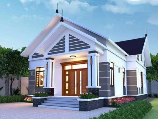 Mẫu biệt thự 1 tầng đẹp