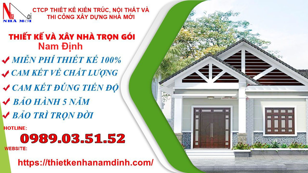 Dịch vụ xây nhà trọn gói Nam Định