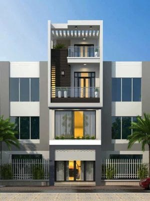 Công ty xây nhà ống 4 tầng trọn gói tại Nam Định