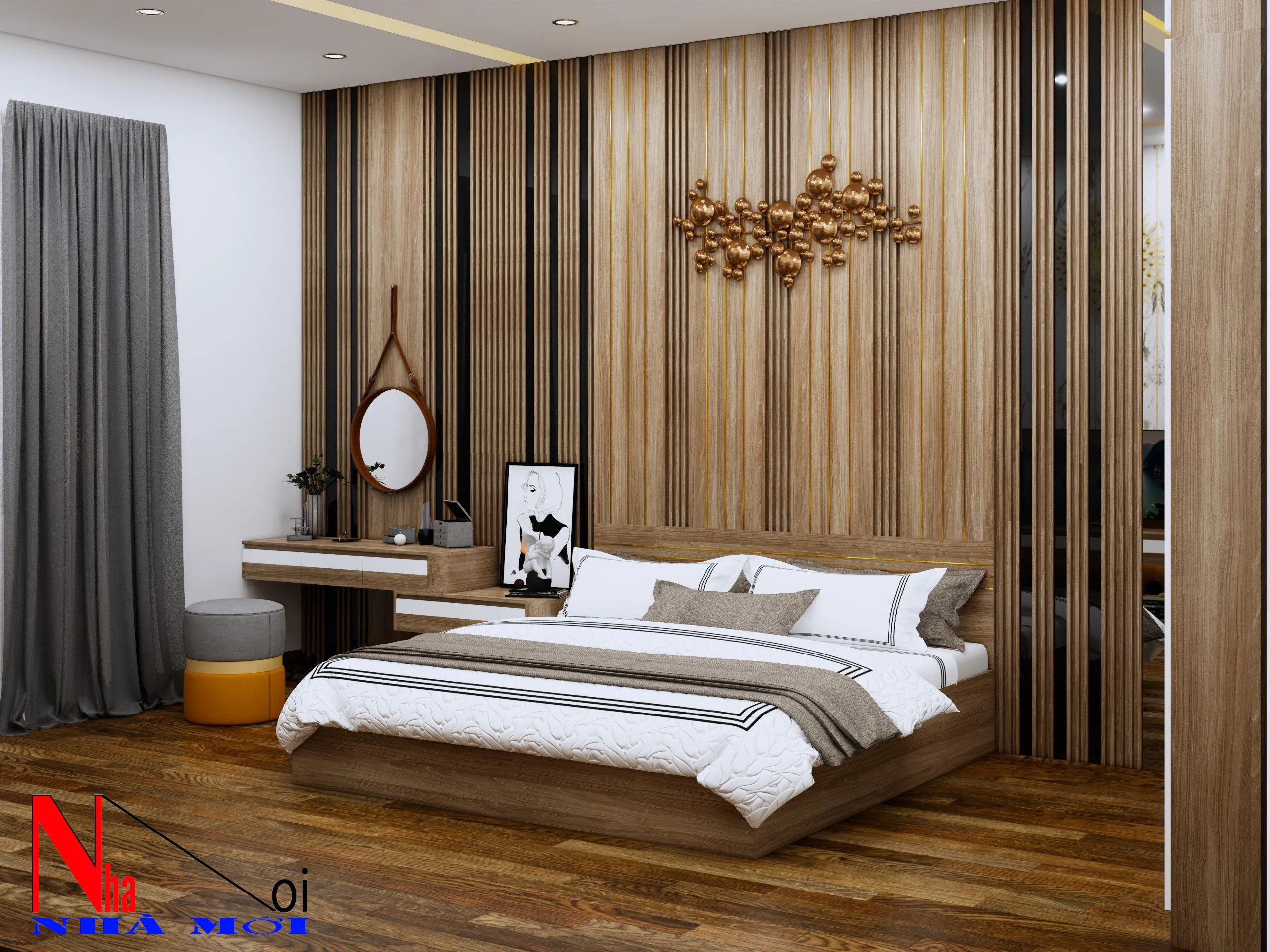 Thiết kế thi công phòng ngủ Nam Định