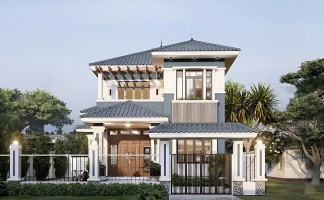 Mẫu biệt thự 2 tầng đẹp