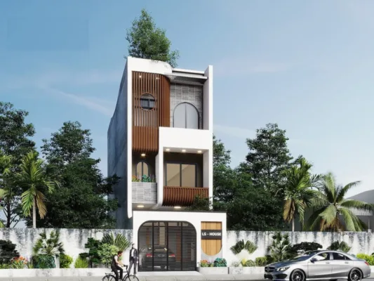 Mẫu nhà ống 3 tầng đẹp