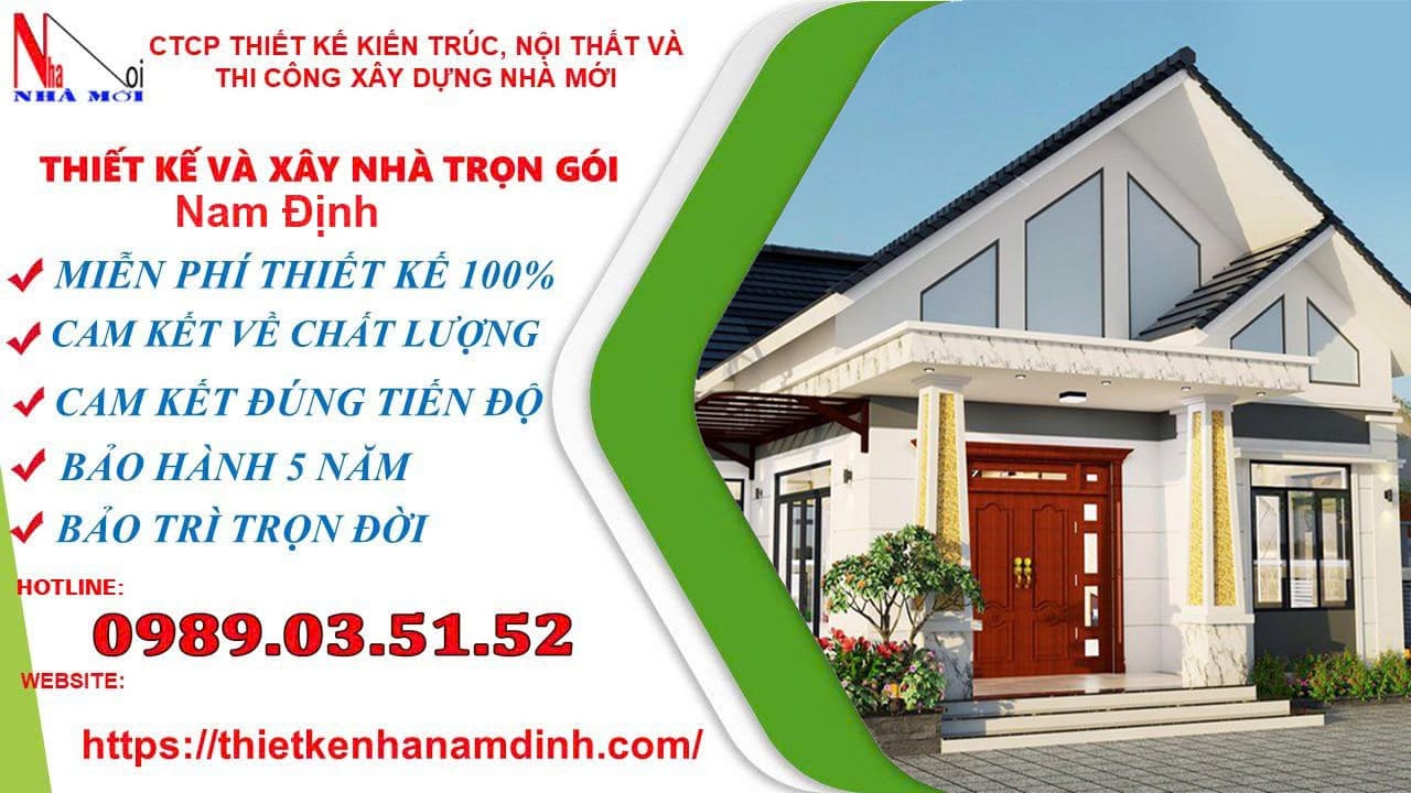 Xây dựng nhà cấp 4 mái thái