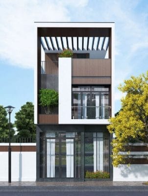 mẫu nhà ống 3 tầng đẹp tại nam định