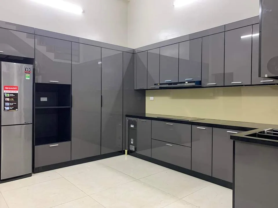 Mẫu tủ bếp đẹp tại Nam Định