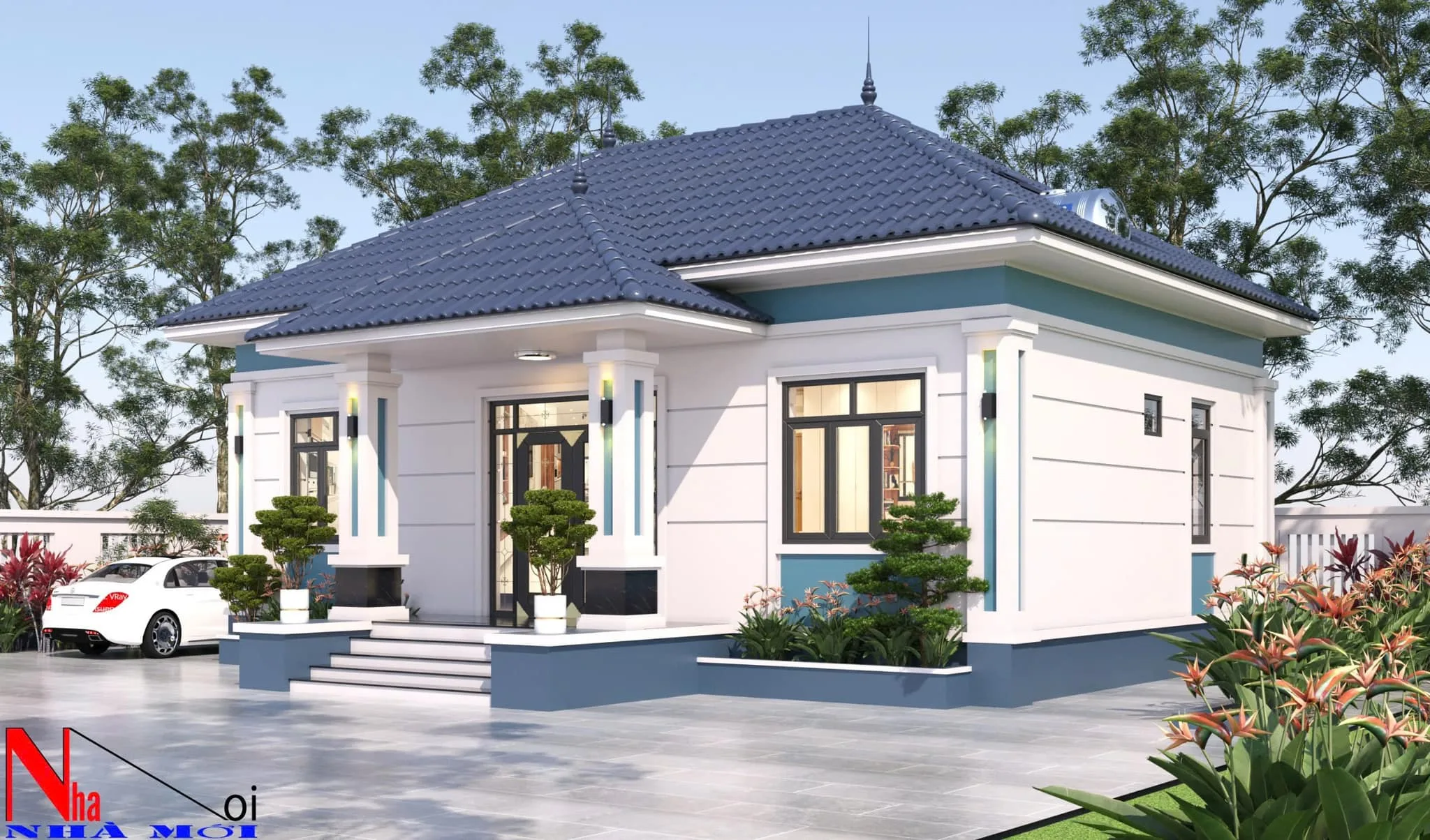 Mẫu nhà cấp 4 đẹp giá rẻ