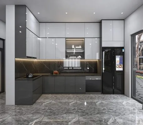 Mẫu thiết kế phòng bếp hiện đại