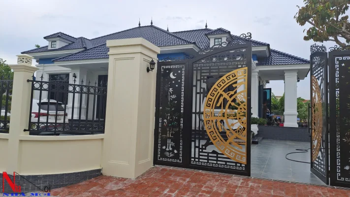 Thi công trọn gói biệt thự 1 tầng tại Nam Định (8)