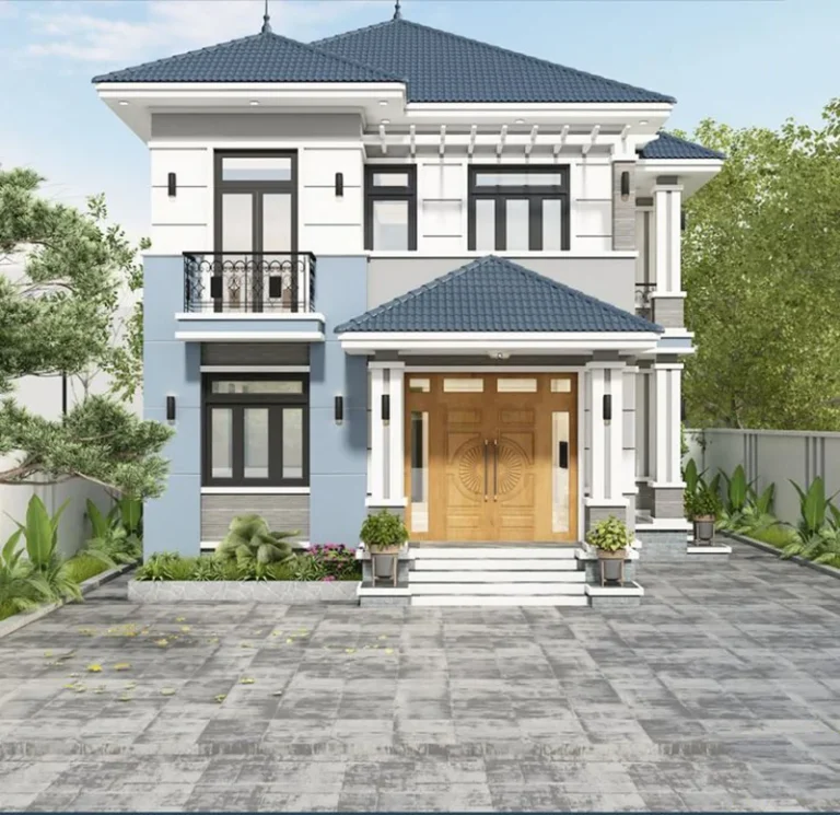 Mẫu biệt thự 2 tầng hiện đại (4)