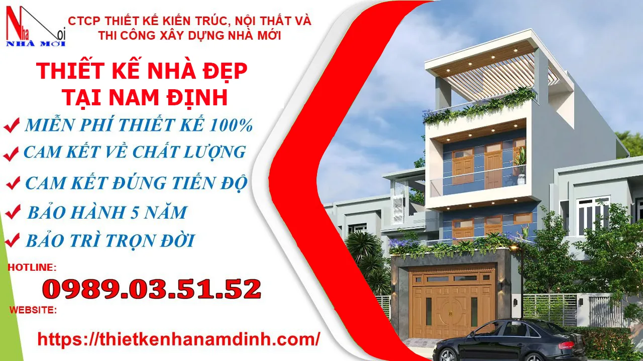 Thiết kế nhà đẹp tại Nam Định