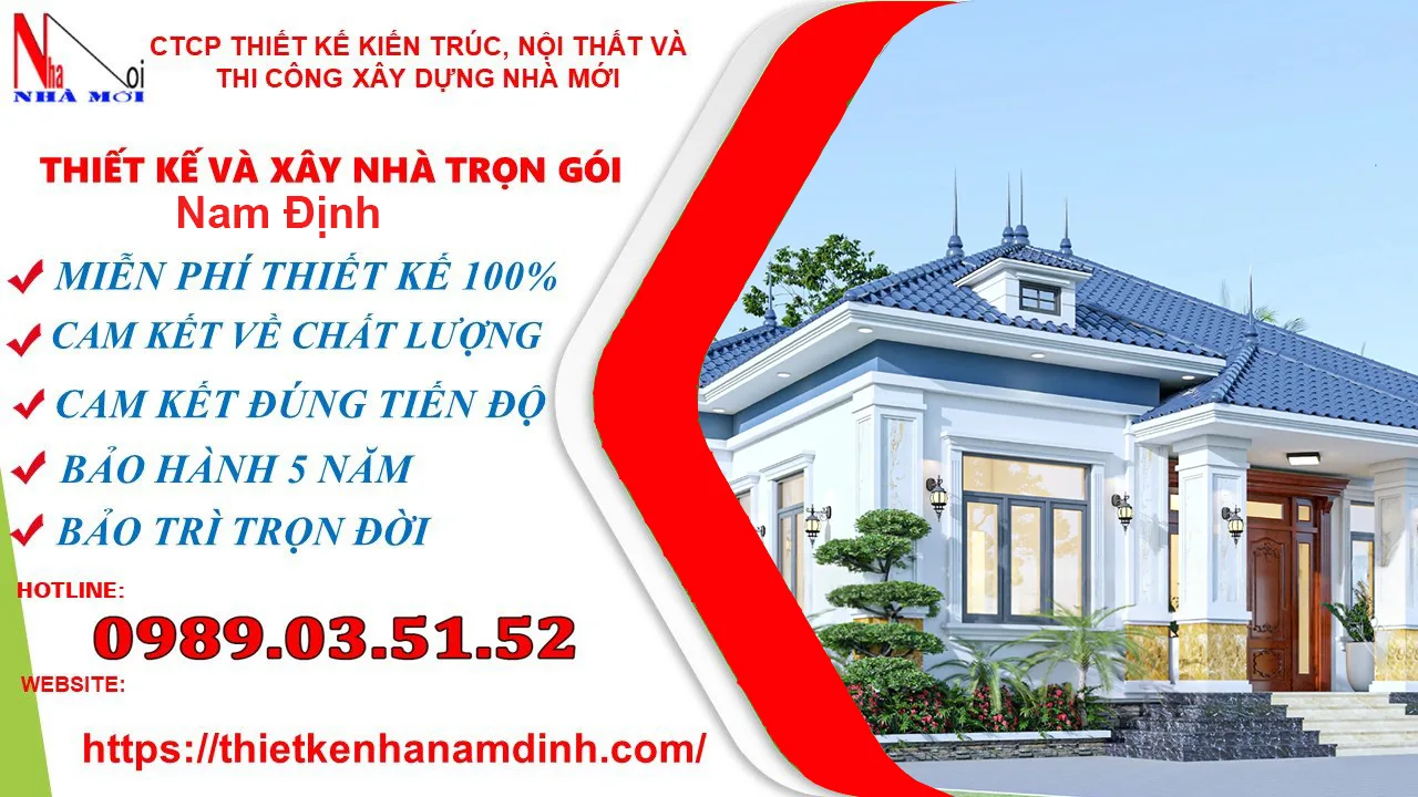 Xây nhà trọn gói tại Nam Định