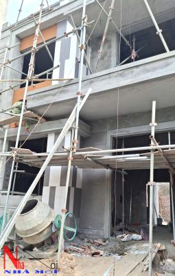 Thi công biệt thự 2 tầng mái nhật