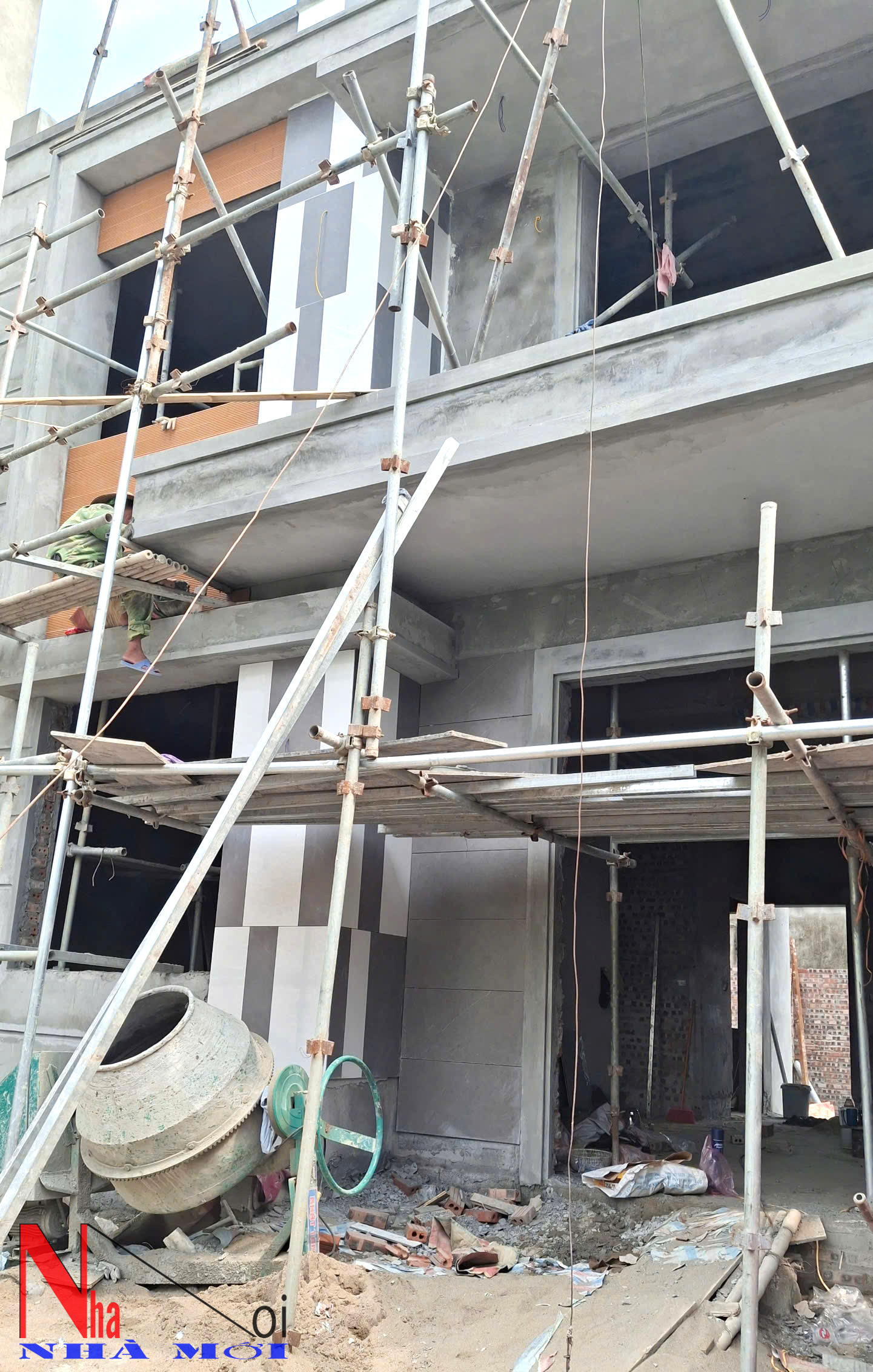 Thi công biệt thự 2 tầng mái nhật