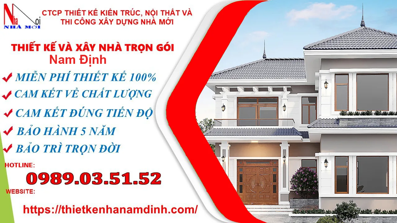 Thiết kế nhà đẹp tại Nam Định