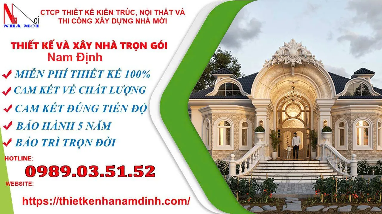 Xây nhà trọn gói tại Nam Định
