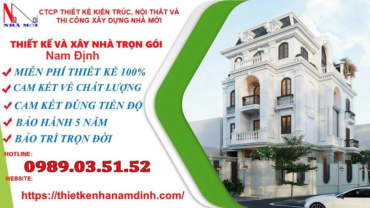 Xây nhà trọn gói tại Nam Định