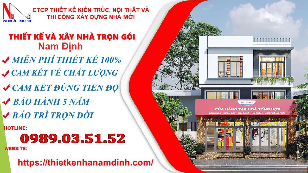 Xây nhà trọn gói tại Nam Định