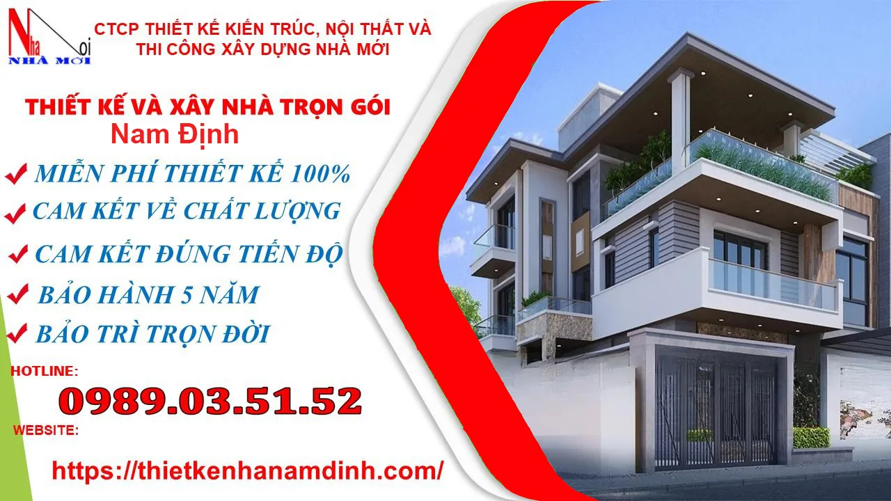 Xây nhà trọn gói tại Nam Định