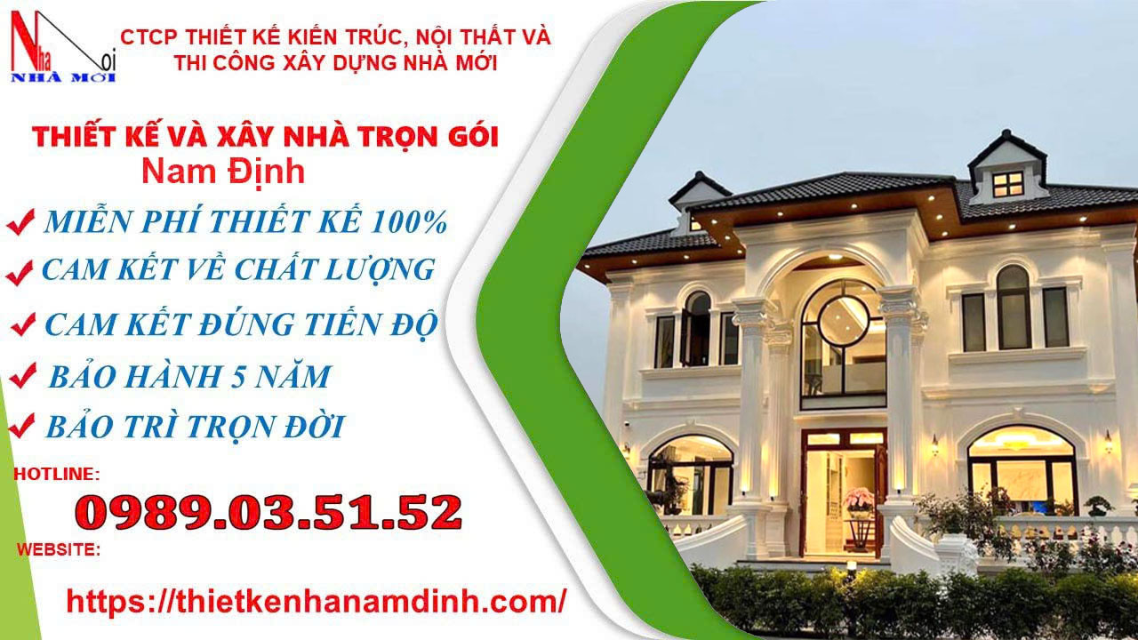 Xây nhà trọn gói tại Nam Định