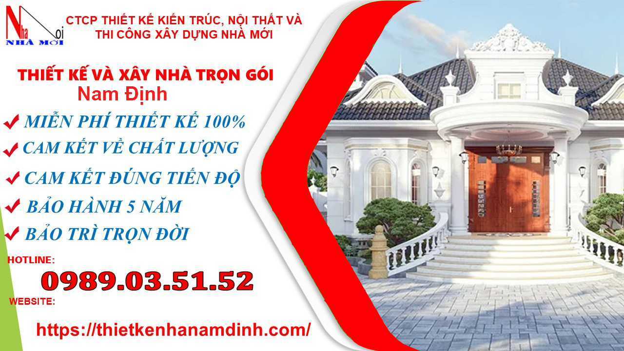 Xây nhà trọn gói tại Thái Bình