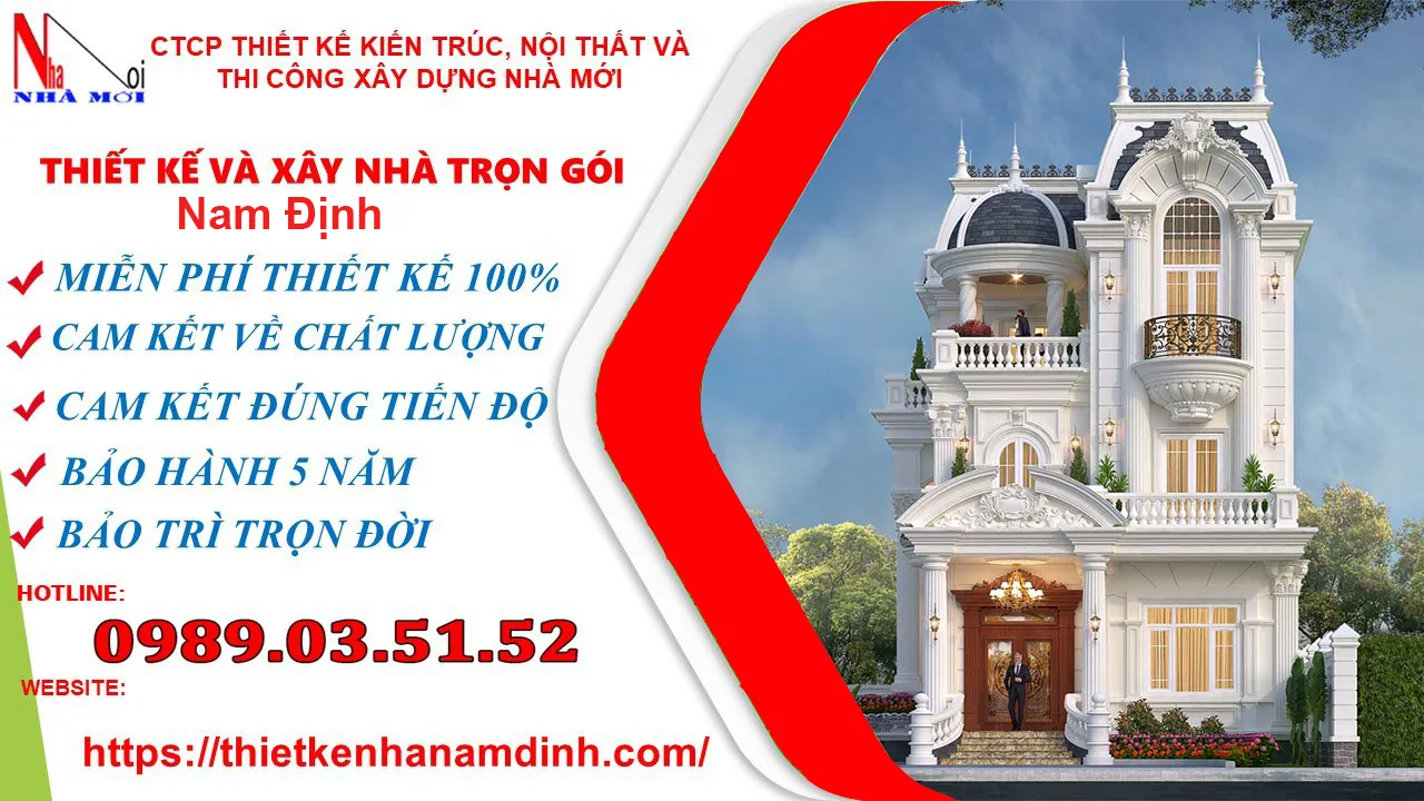 Xây nhà trọn gói tại Thái Bình