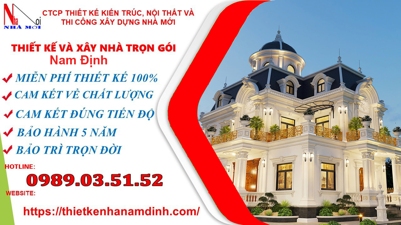 Xây nhà trọn gói tại Thái Bình