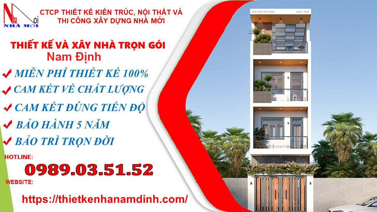 Xây nhà trọn gói tại Thái Bình