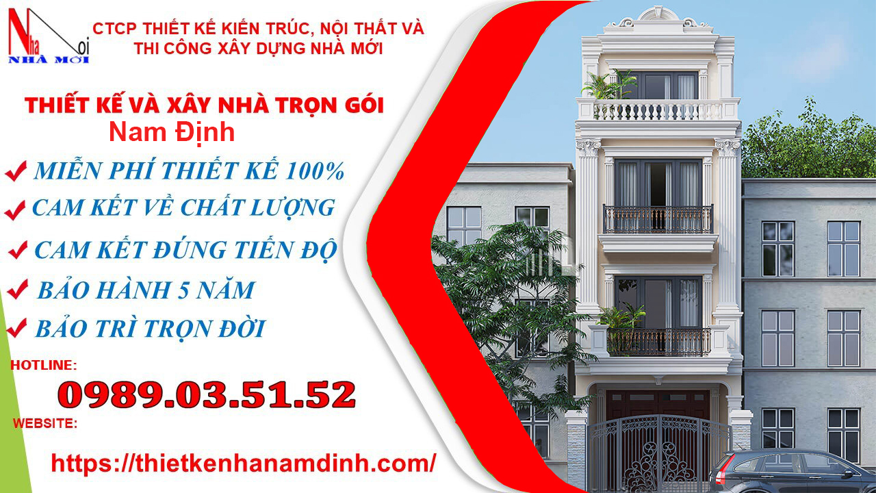 Xây nhà trọn gói tại Thái Bình