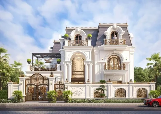 Mẫu biệt thự 2 tầng tân cổ điển (3)